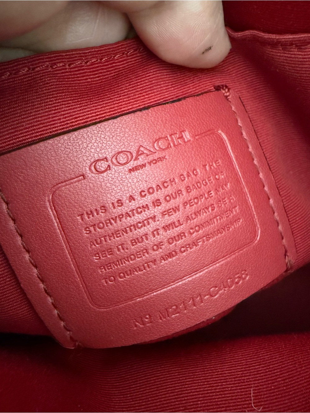 COACH Horse and Carriage Saddle Bag (model C4058)final price - Picture 12 of 16